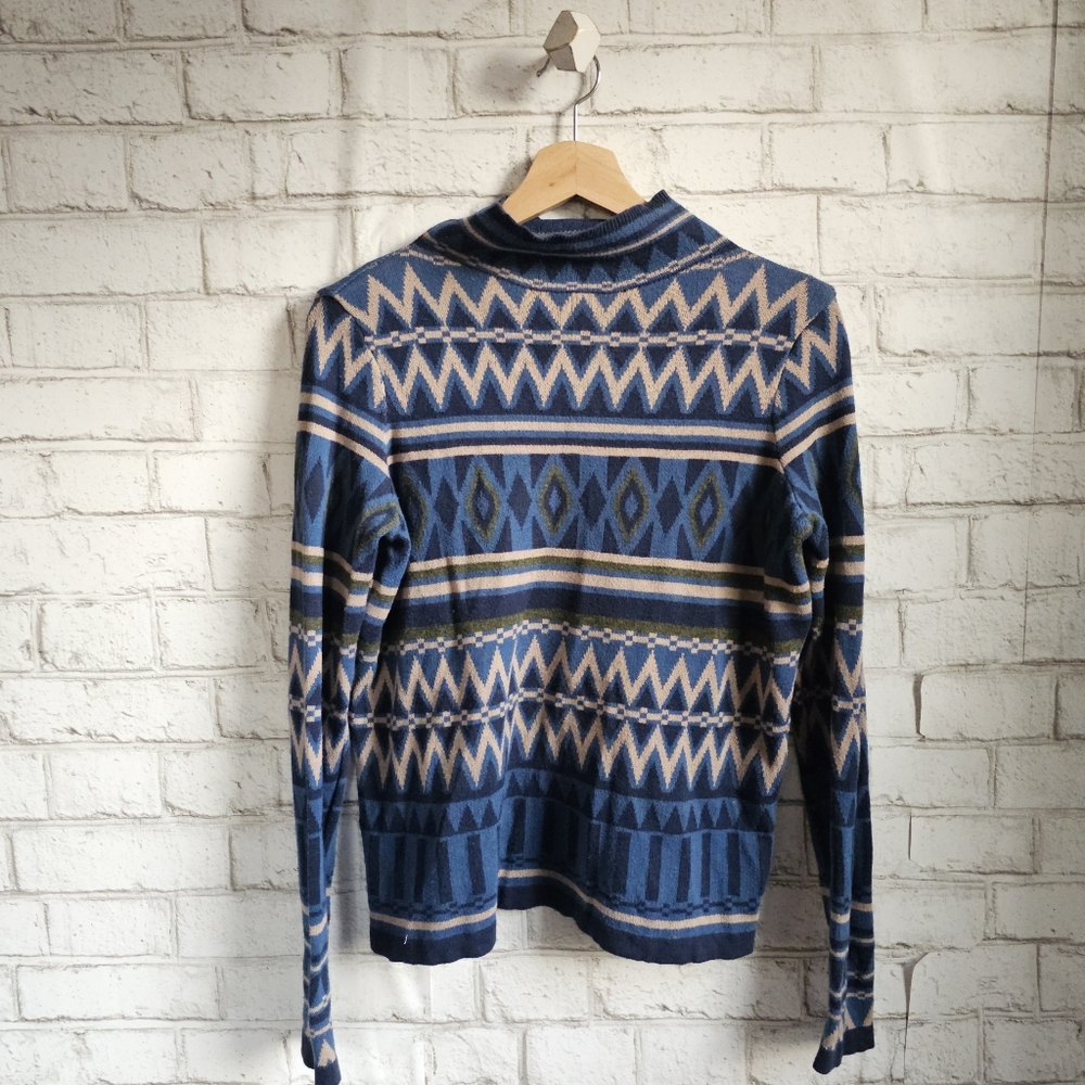☆ ROMEO + JULIET Fairisle Mockneck Sweater, S ☆